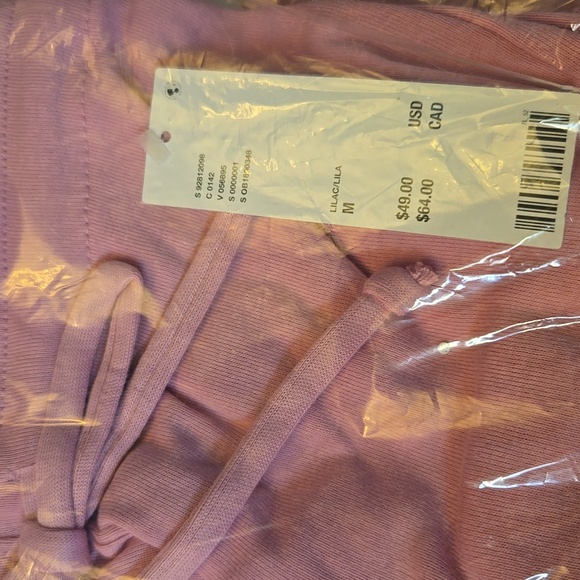 Urban Outfitters Out From Under Cizy Knit Flare Pants Lilac - Picture 3 of 3